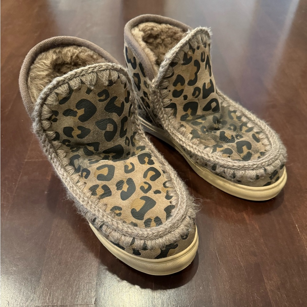 MOU Eskimo Sneakers Leopard print